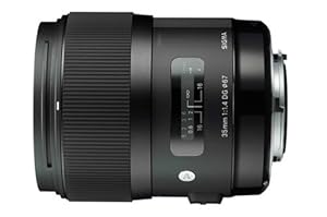 Sigma 340101 35mm F1.4 DG HSM Lens for Canon (Black)