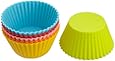 Casabella 3-Inch Standard Baking Cups, Set of 6, Assorted Colors