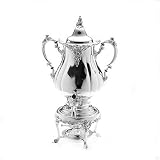 Review Wallace 011477200497 / Wallace Silverplated Holloware Grand Baroque 25 Cup Coffee Urn with Cover and Alcohol Burner