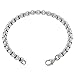 Women's 5mm Box Rolo Chain Anklet Made From 316l Stainless Steel (7in - 14in)