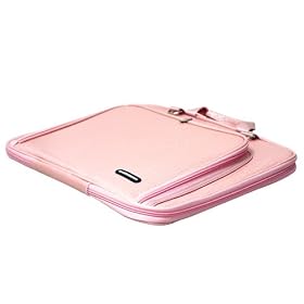 CaseCrown Double Memory Foam Padded Laptop Case with Front Pocket (Alligator Pink)Sony VAIO N Series Laptop