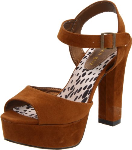 Madden Girl Womens Naughtyy Pump,Cognac Fabric,9 M US