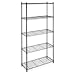 Whitmor 6070-267 Supreme 5-Tier Shelving Unit, Black