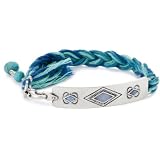 Lucky Brand Prairie Sky Silver-Tone Blue Navaj