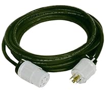 GenTran RJB10425 25-Foot 30 Amp Power Cord for up to 7,500-Watt Generators