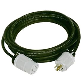 GenTran 10-Foot 50 Amp Generator Cord for up to 12,000-Watt Generator #RJB06410 by GenTran