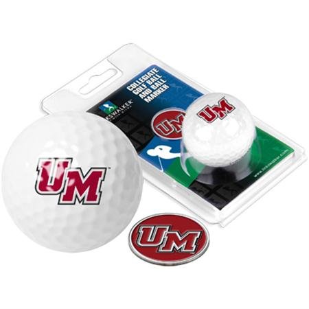 Massachusetts Amherst Minutemen Umass Ncaa Collegiate Logo Golf Ball Ball Marker