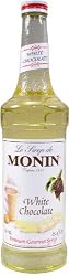 Monin Flavored Syrup, White Chocolate, 33.8-Ounce Plastic Bottles (Pack of 4)