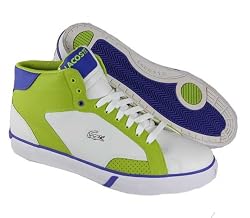 LACOSTE Esteban JT Mens White Green Sneakers