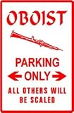 OBOIST PARKING * instrument classical sign