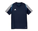 ADIDAS Junior T12 ClimaCool Tee, Navy, XXS