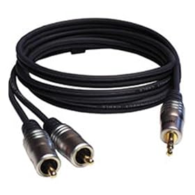 Profigold BA-PGA3402 - Stereo Audio Lead 3.5mm To 2 X RCA - 1.2m
