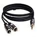 Profigold BA-PGA3402 - Stereo Audio Lead 3.5mm To 2 X RCA - 1.2m