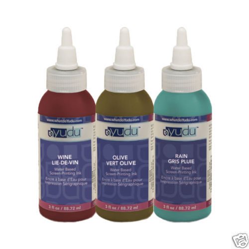 Yudu 3 Pack Ink, Muted