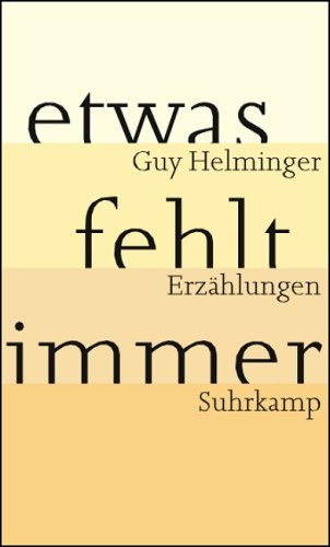 Etwas fehlt immer