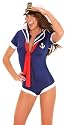 Ahoy Matey - Women's Sexy Nautical Costume Lingerie Outfit