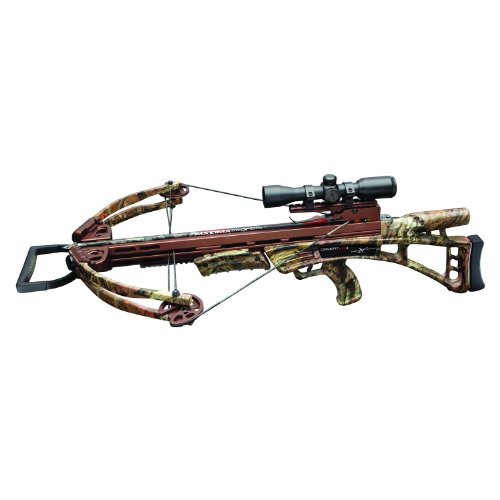 Carbon Express Covert CX1 Crossbow Kit (185-Pounds, Camo)