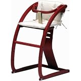 イーチェアー【e-chair】グッドデザイン賞に輝くベビーチェア(レッド）