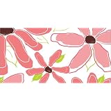 Art4Kids Pink Blushing Blooms Mounted Art Print -36x18 by Art4Kids