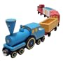 Little Engine That Could - Wooden Train Set Toy - Made in USA, No Lead Paint