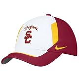 Nike USC Trojans Cardinal Coaches Swoosh Flex Fit Hat
