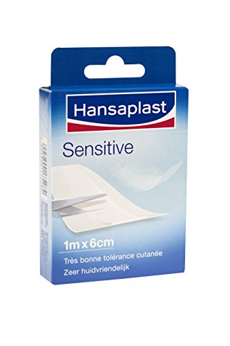 Hansaplast Sensitive Pflaster, 1 m x 6 cm, 10 Stück