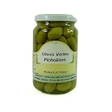 Picholine French Provence Gourmet Green Olives 200 gr 7 oz jar