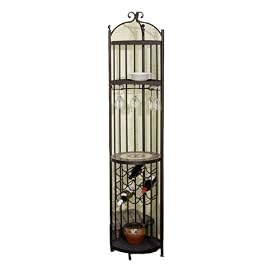 Alfresco Home 21-0837 Compass Butler's Station with Wine Rack by Alfresco Home