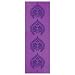 Gaiam Tres Medallion Premium Yoga Mat - Purple (5 mm)