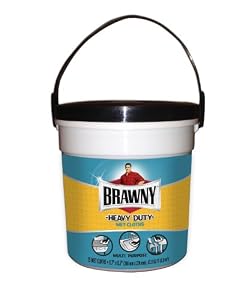 Brawny Heavy Duty Wet Cloth Canister