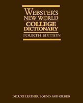 Webster's New World College Dictionary (Thumb-Indexed Deluxe Leather Edition)