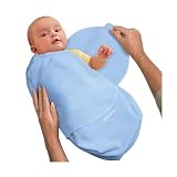 Kiddopotamus & Co. Swaddleme Fleece Infant Wrap - Blue