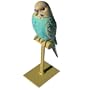 Breezy Singers Parakeet: Realistic Sculpted Bird creates Parakeet Bird Sounds