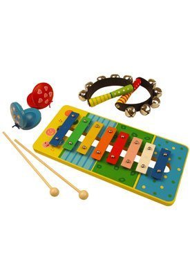 Childrens Toyshop  Toys : Wooden Music Set