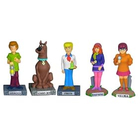 Scooby-Doo Set of 5 Nodders by Funko Wacky Wobblers