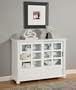 White Buffet with Sliding Doors