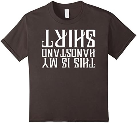 Kids This Is My Handstand Shirt Funny Gym Workout Fitness Gear 6 Asphalt