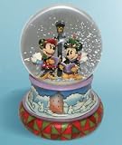 Jim Shore MICKEY and MINNIE SNOW GLOBE WATERBALL 4013966