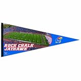 NCAA Kansas Jayhawks Premium Quality Pennant 17-by-40 inch