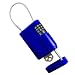 GE AccessPoint 001860 Portable Stor-A-Key with Adjustable Cable, Blue