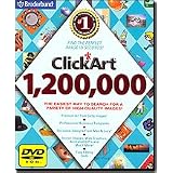Clickart 1.2 Million DVD 2006 By Broderbund by Encore