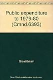 Public expenditure to 1979-80