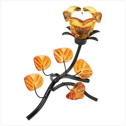 Topaz Tulip Candle Branch Style 39875