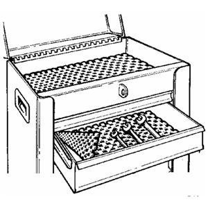 Tool Mate Nonslip Toolbox Liner Mat - 22in. x 84in.