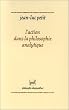 L'action dans la philosophie analytique