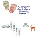 Baby Shower Cookies - Baby Feet Simple Do It Yourself Cookie Decorating Pkg. 19 - 5 Total pieces