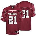 Arkansas adidas Replica College Football Jersey - Men's