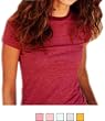 HYP - Ladies Heathered Malibu Ringer Tee (HY128)