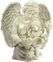 Angel And Child Statue Birdfeeder/Bath