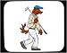 Decorated Mouse Pad with golfer, caddy, golf, dog